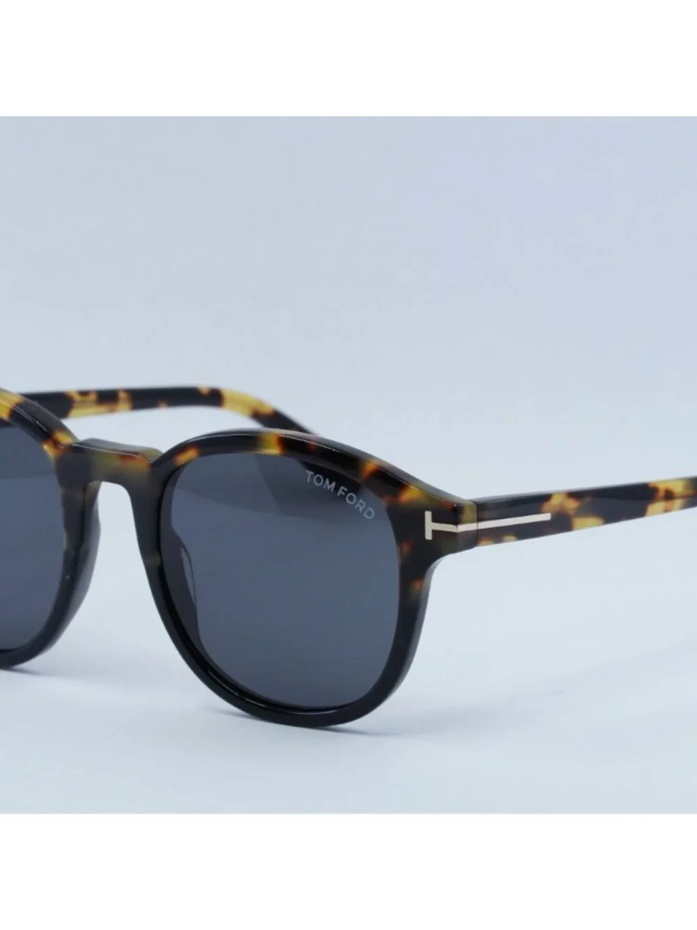 Tom Ford Jameson FT0752 56A Sunglasses - Havana Frame, Smoke Lenses